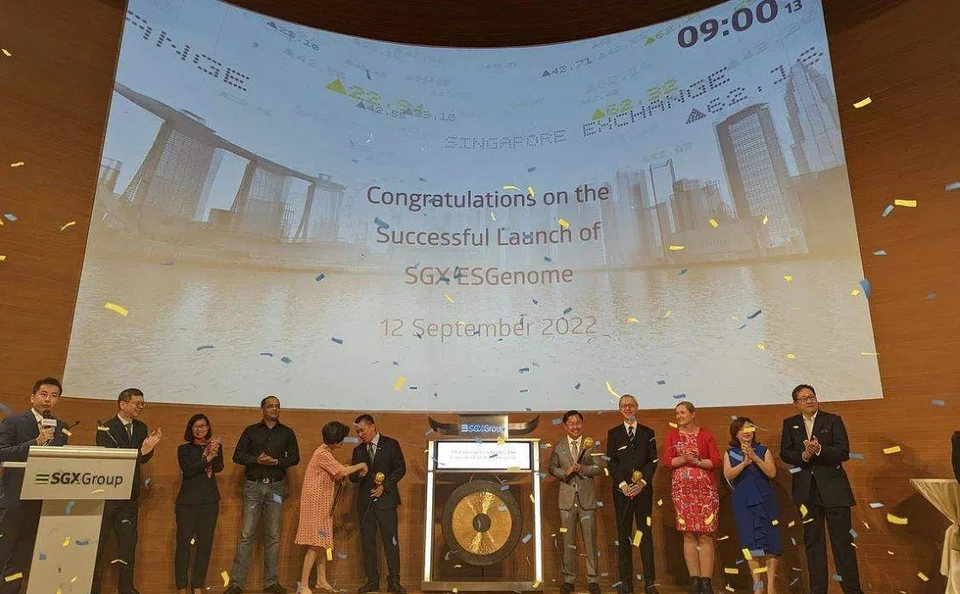 SGX and MAS launched ESGenome, a disclosure portal for corporates to report their ESG data, on Monday.
