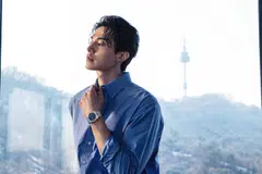 Lee Dong-wook is the face of Tissot's PRC 100 Solar, a reinterpretation of a classic model. 