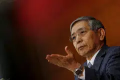 BANK OF JAPAN (BOJ) governor Haruhiko Kuroda called on Tuesday (May 10) for accelerated efforts by global policymakers to curb risks that may emerge from the wider use of private digital currencies.