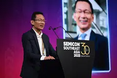 CEO of A*Star Beh Kian Teik at the "Innovate Together" event at SEMICON Southeast Asia 2025 on Wednesday (May 21).
