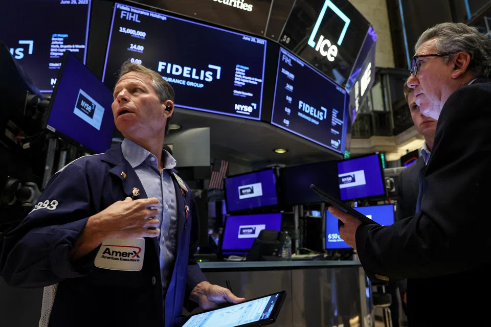 The S&P 500 opened lower by 7.05 points, or 0.16 per cent, at 4,404.54, while the Nasdaq Composite dropped 10.98 points, or 0.08 per cent, to 13,668.07 at the opening bell. 
