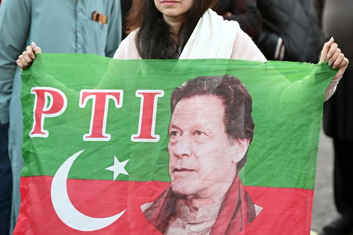 The election took place in the shadow of a month’s long military campaign to gut the party of former Prime Minister Imran Khan, a former international cricket star and populist leader who was ousted by parliament in 2022 after falling out with the generals.