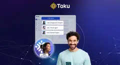 One of Toku's key technologies is in AI, which transcribes, summarises and then analyses conversations for sentiment. 