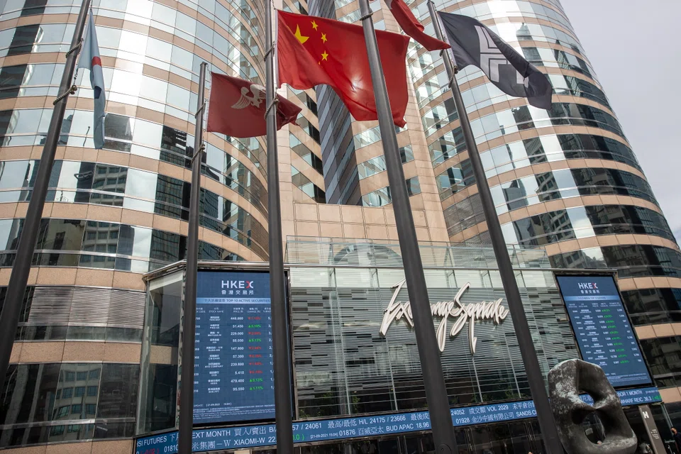 SHARES ended higher in Hong Kong on Wednesday (Jun 15) as bargain-buyers moved in following a painful sell-off at the start of the week, with attention on the Federal Reserve's interest rate decision later in the day.
