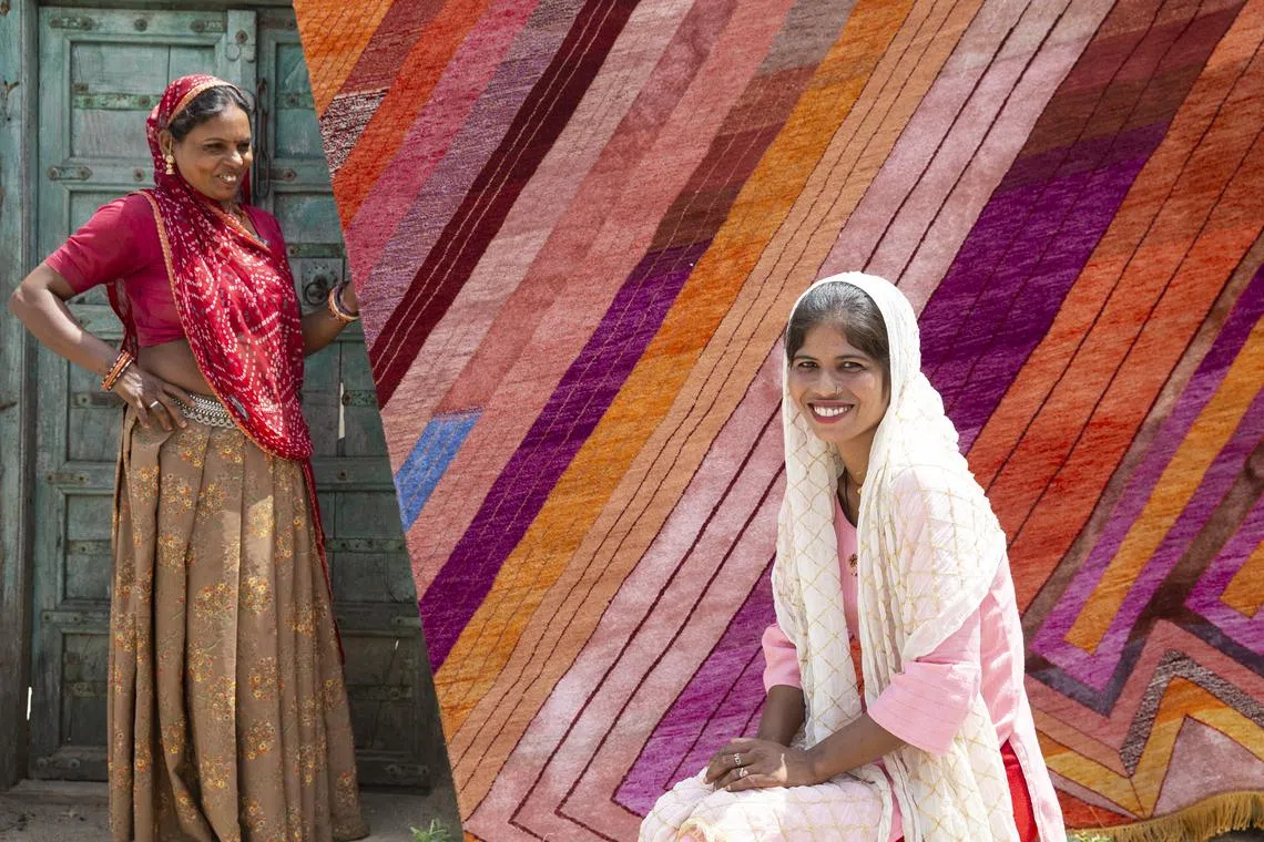 A beautiful piece from the Manchaha collection. 