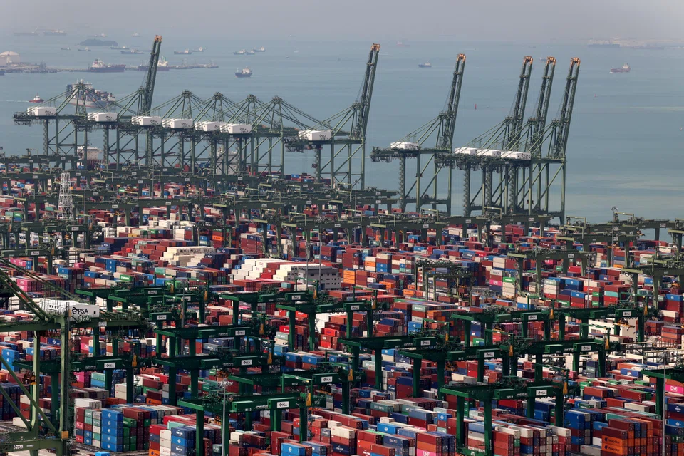 A view of Pasir Panjang Terminal. The roll-out of CBAM could reduce global exports to the EU by around 0.4 per cent and Asia’s exports to the EU by around 1.1 per cent, according to ADB. 