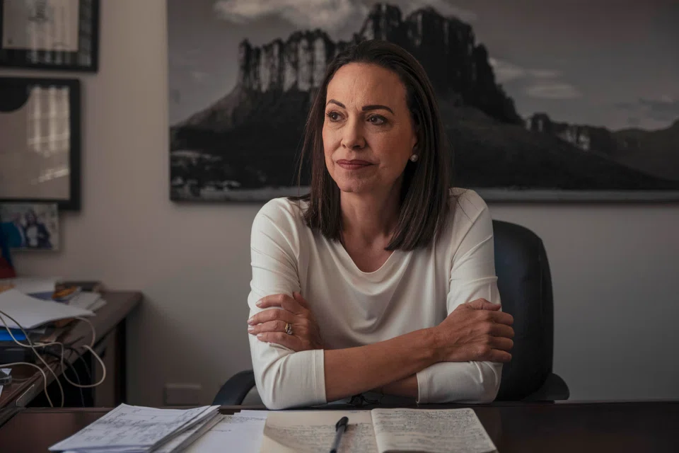 Venezuelan opposition leader Maria Corina Machado's comments come after President Donald Trump dismissed the idea of working with her.