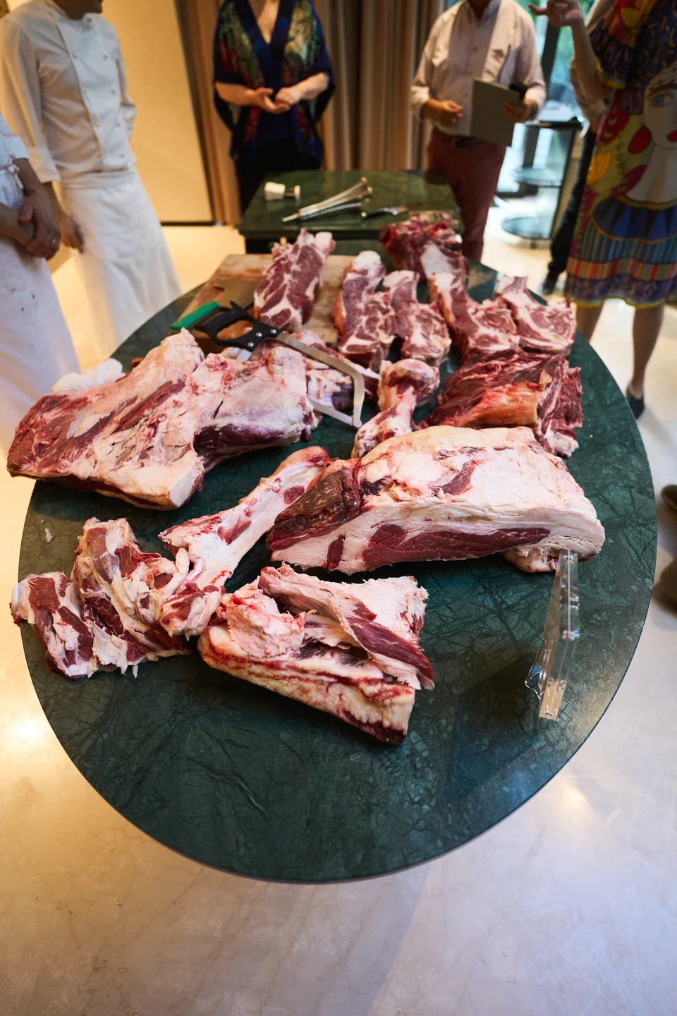  Cecchini's handiwork.                              