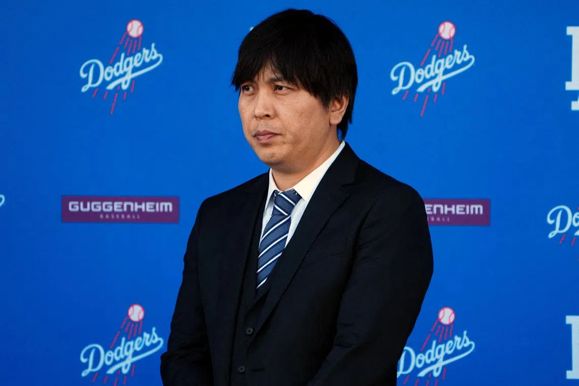 Ippei Mizuhara, 39, will plead guilty to one count of bank fraud - punishable by up to 30 years in prison - and one count of filing a false tax return, which carries a maximum sentence of three years, the Justice Department said.