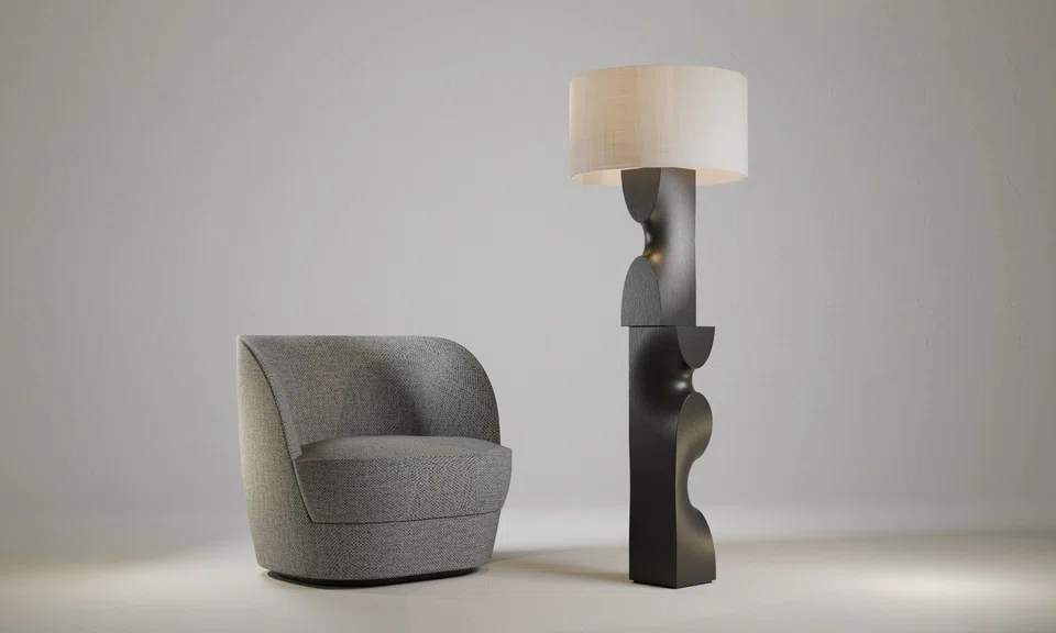 Cinnamon Gardens lamp.