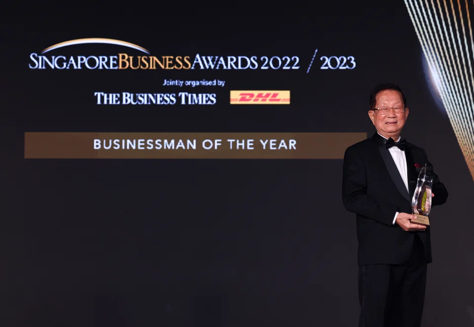 Yao Hsiao Tung, executive chairman of Hi-P International, was awarded Businessman of the Year at the Singapore Business Awards.