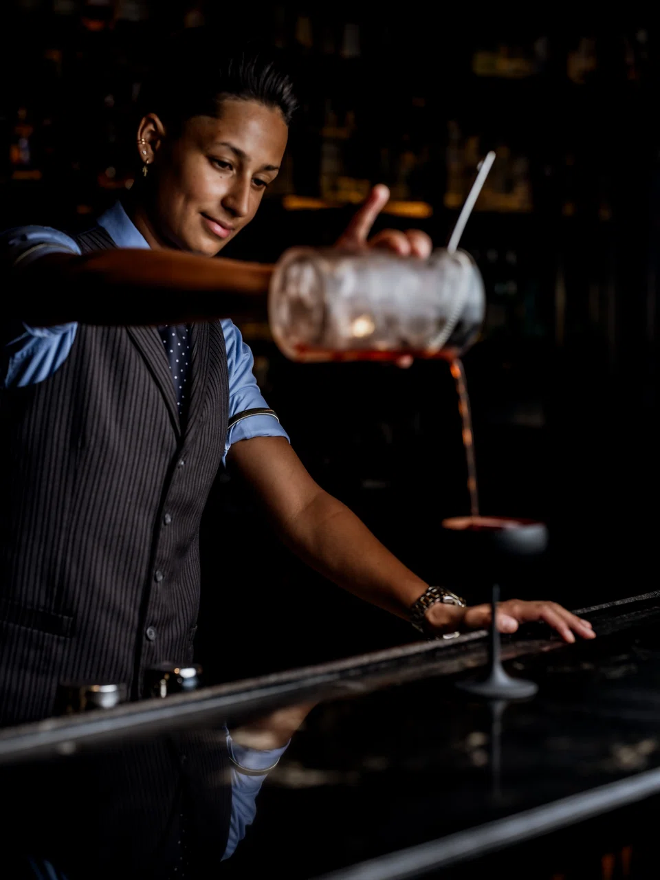 Zana Mohlmann, head bartender of Manhattan, agrees that the movement towards low-ABV and non-alcoholic beverages is far from a transient trend.