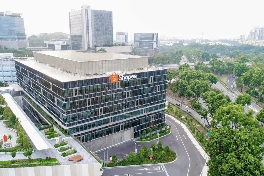 Shopee’s office in Singapore