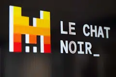 The logo of Mistral AI, an artificial intelligence start-up at their headquarters in Paris, France, Jan 15, 2025. 