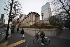 The Bank of Japan is widely expected to stay on hold at a meeting this week, although most economists forecast it will abandon sub-zero rates in 2024 as inflation remains high. 