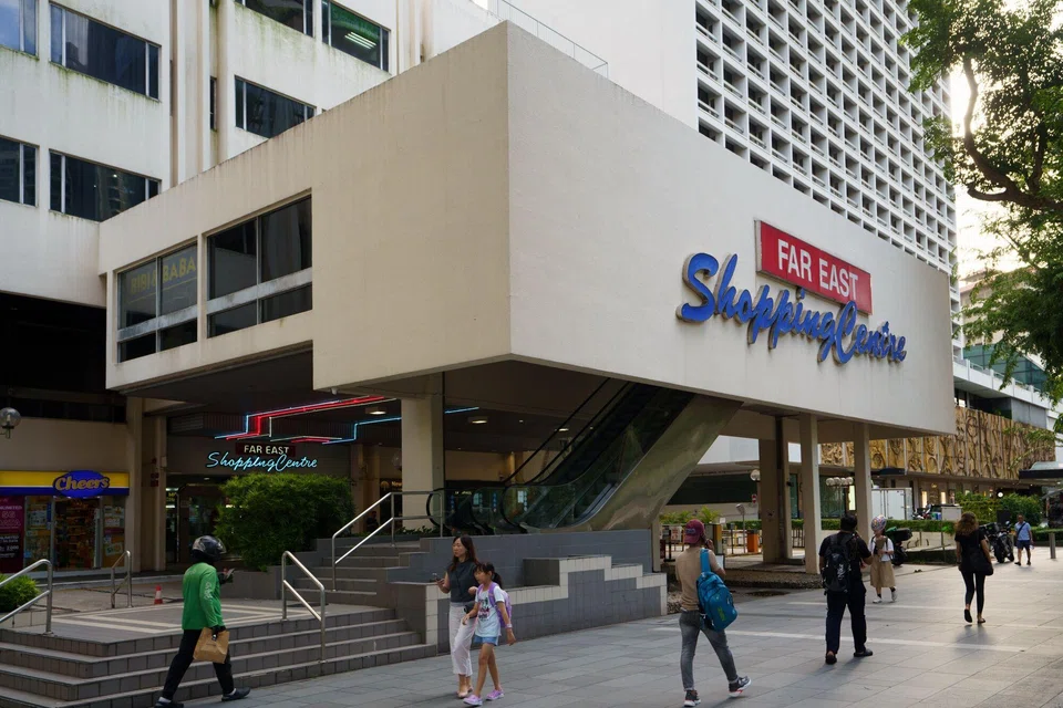 The tender for Far East Shopping Centre closes at 3pm on May 2. 