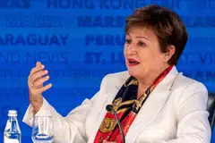 IMF managing director Kristalina Georgieva warns that a toxic mixture of weak productivity, a retrenchment in globalisation, and frequent bouts of geopolitical turmoil will drag growth down to paltry levels and, in so doing, sow the seeds of “popular discontent” with mainstream politics.