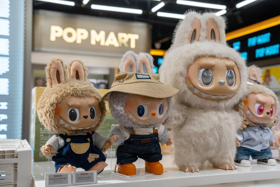 Pop Mart’s sales took off from the second half of last year, driven by releases of its plush Labubu toy becoming a global hit adored by celebrities and average consumers alike.