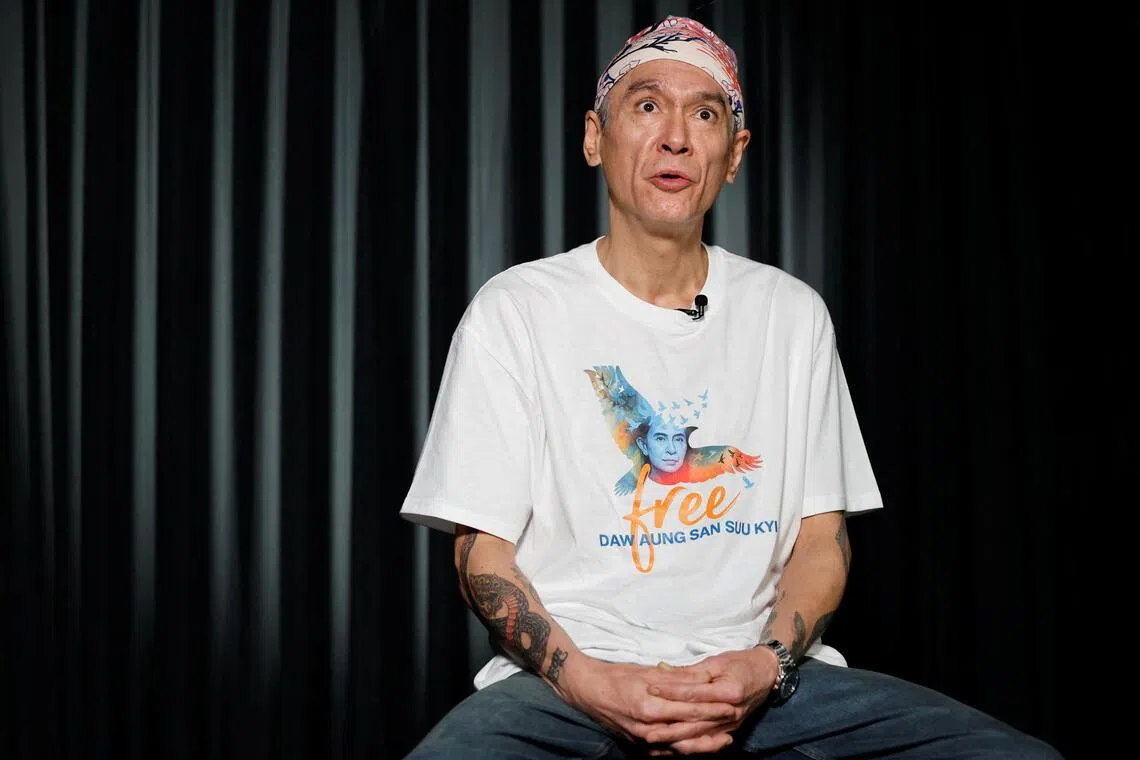 Kim Aris, son of Aung San Suu Kyi, says that the last letter he received from his mother was two years ago.