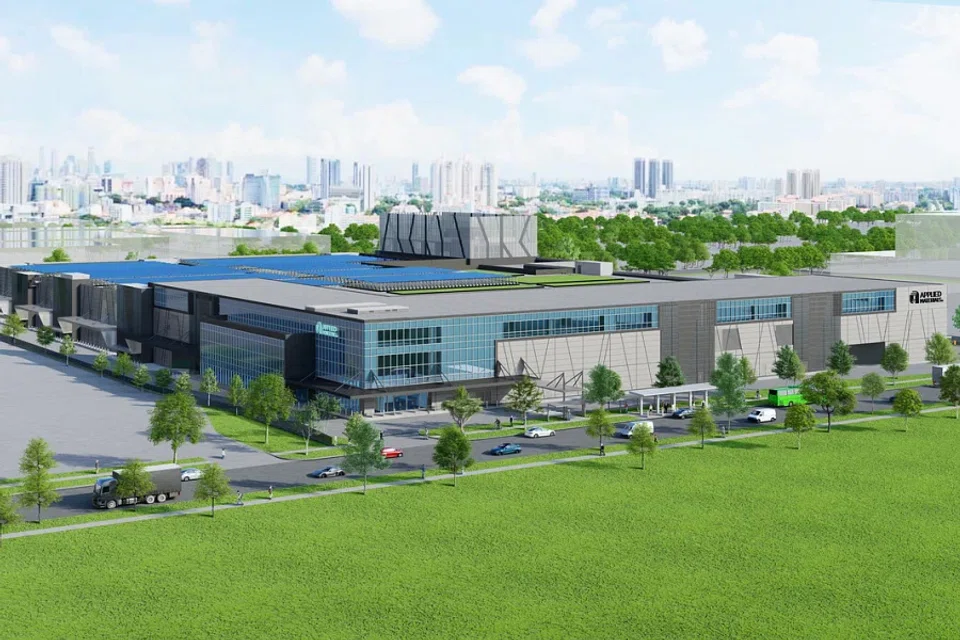 An artist's impression of the Applied Materials greenfield facility, which is expected to be completed in 2024. 
