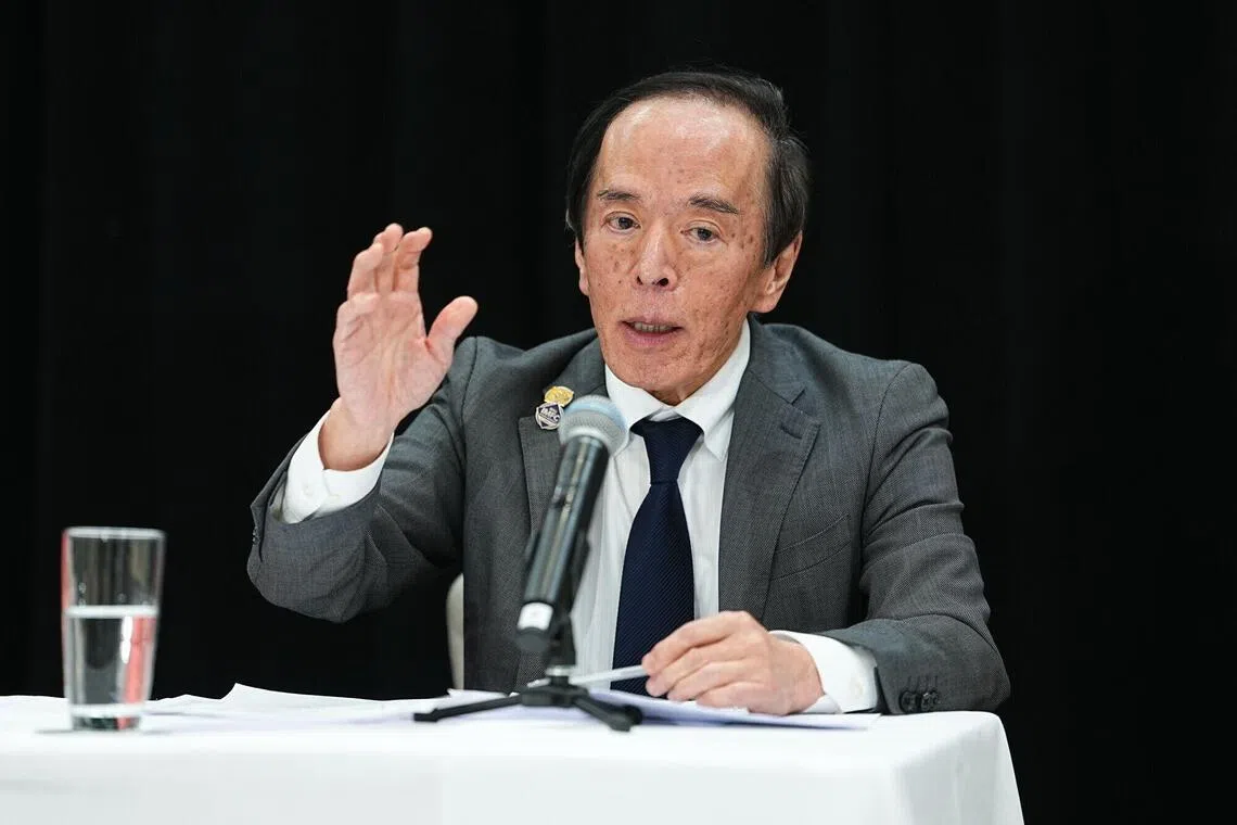 Japan is facing rising inflation from a “negative supply shock”, which is more difficult to rein in with monetary policy than inflation driven by strong demand, BOJ Governor Kazuo Ueda said.