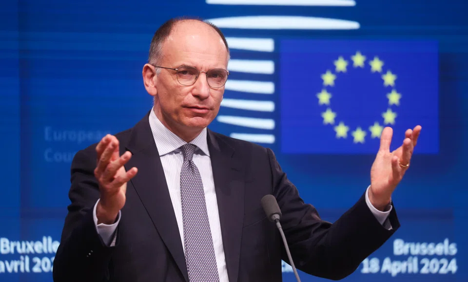 The European single market of the beginning was for a small world, says Letta. "Now we need a single market with teeth for a big world."