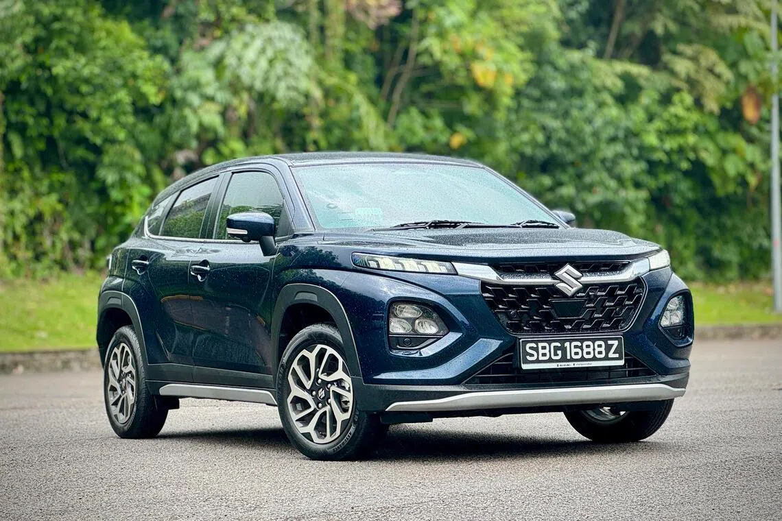 The Fronx has a sport mode, and the six-speed auto even comes with paddle shifters.

