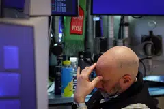 All three major US indices closed lower on Monday.