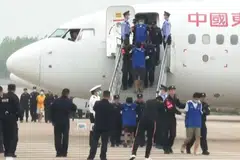 Chinese nationals linked to gambling and scam centres in Sihanoukville arriving in Wuhan in April, after being deported from Cambodia, in an initiative to combat cross-border crimes. 