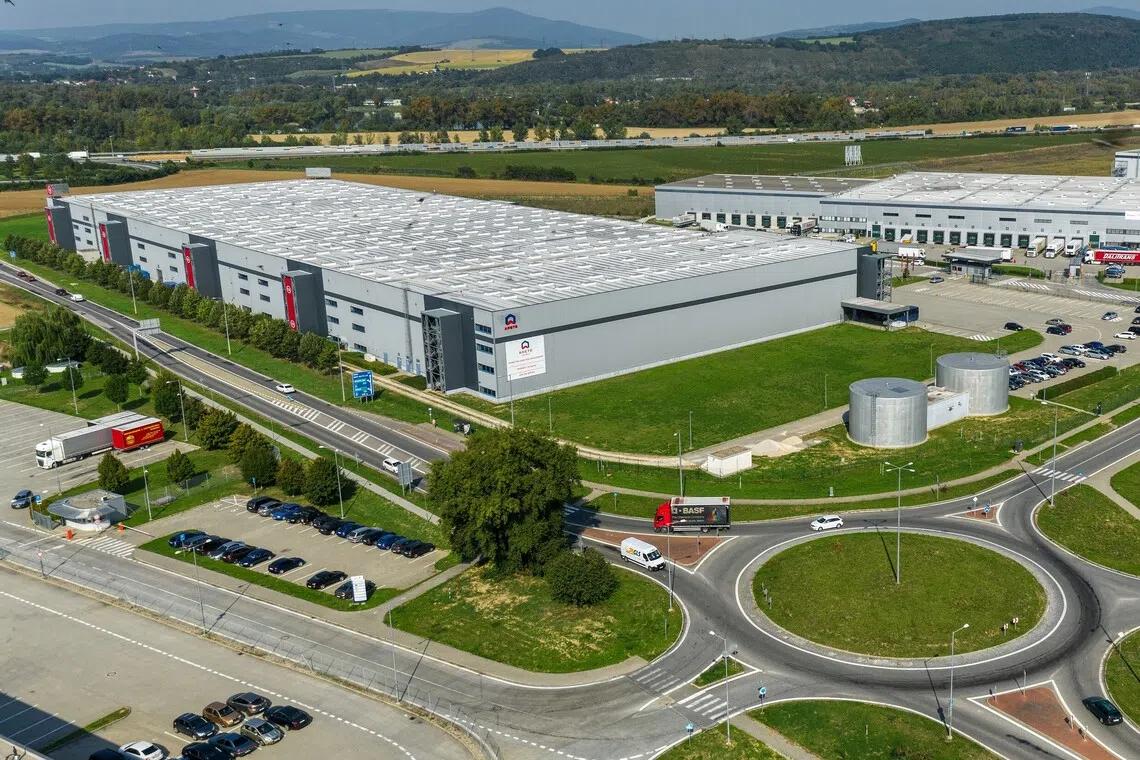Nove Mesto One Industrial Park III in Kocovce, Slovakia.  Sert's manager says the stapled group's exit from the country aligns with the its investment strategy to divest 400 million euros of assets over the next two to three years.
