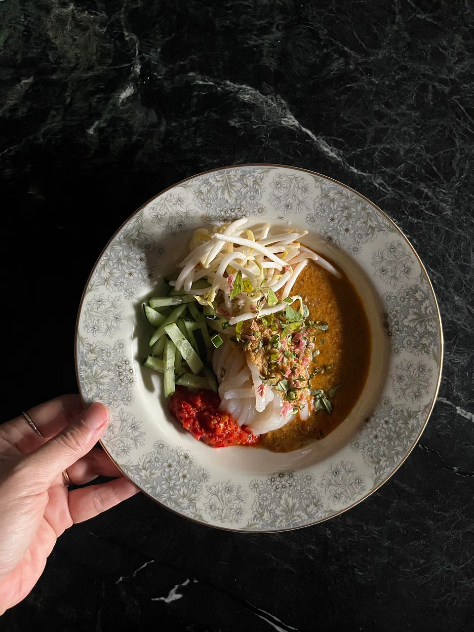 Laksa Siglap is the star dish at Seia Home Dining.