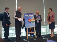 ESM Goh Chok Tong at the launch of 'Asean and India: The Way Forward' at the National Library on 12 October 2022.