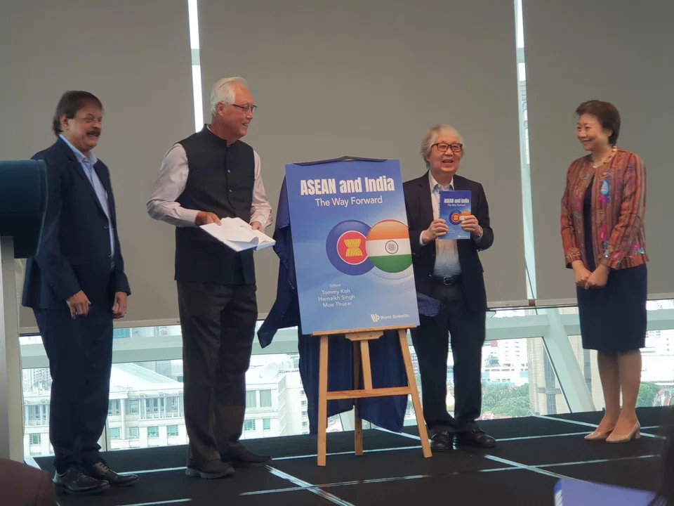 ESM Goh Chok Tong at the launch of 'Asean and India: The Way Forward' at the National Library on 12 October 2022.