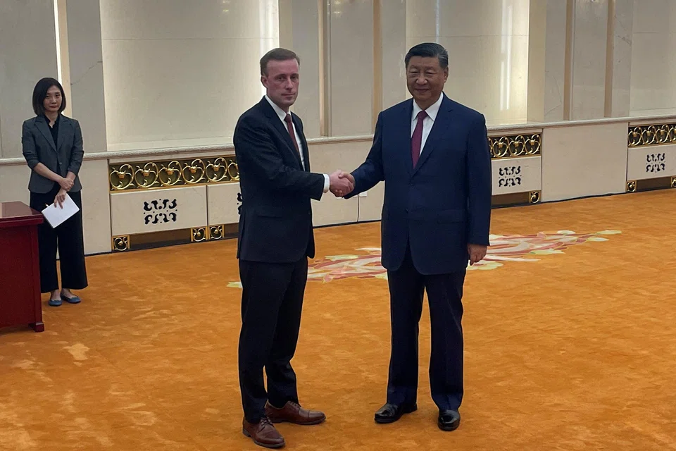 US national security adviser Jake Sullivan meets Chinese President Xi Jinping, as he concludes three days of talks in Beijing, China.