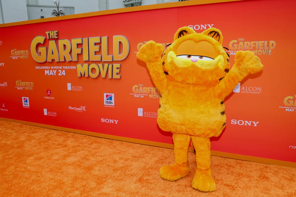 'The Garfield Movie' was expected to take US$31.9 million from Friday to Monday, Exhibitor Relations says.