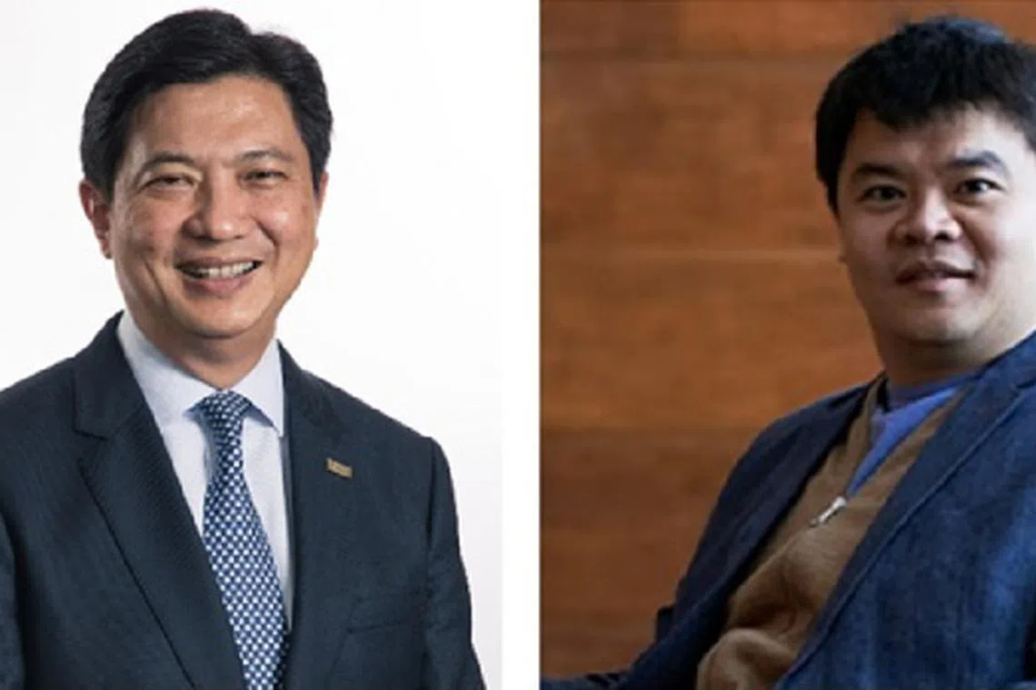  Yeoh Oon Jin's (left) replacement is Loh Lik Peng, founder and director of hospitality brand Unlisted Collection.