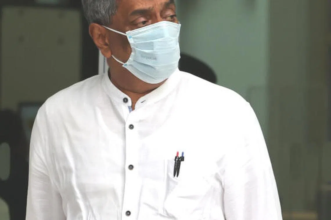 Rajsekar Kuppuswami Mitta, 68, could have been fined up to S$250,000, sentenced to imprisonment for a term not exceeding seven years or to both.