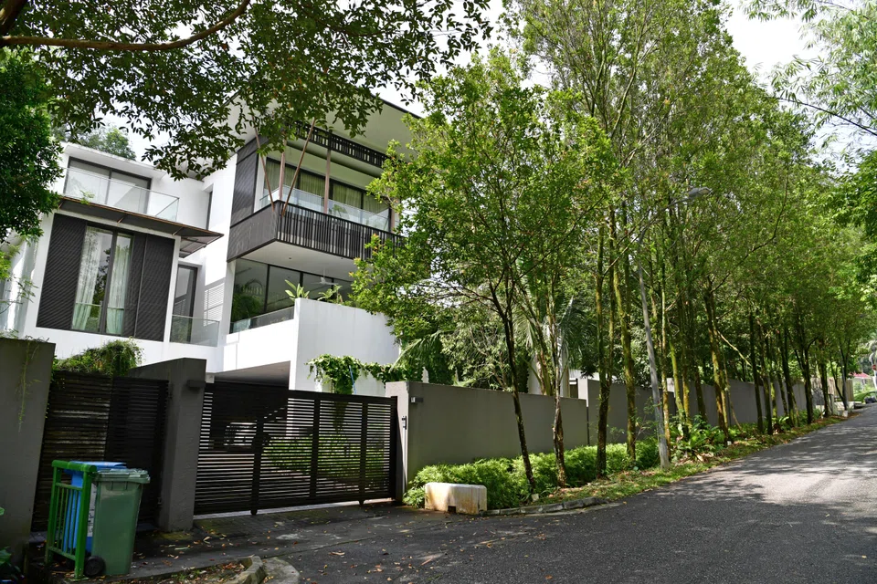 A GCB where one of the 10 suspects linked to the S$1 billion money laundering case was arrested.