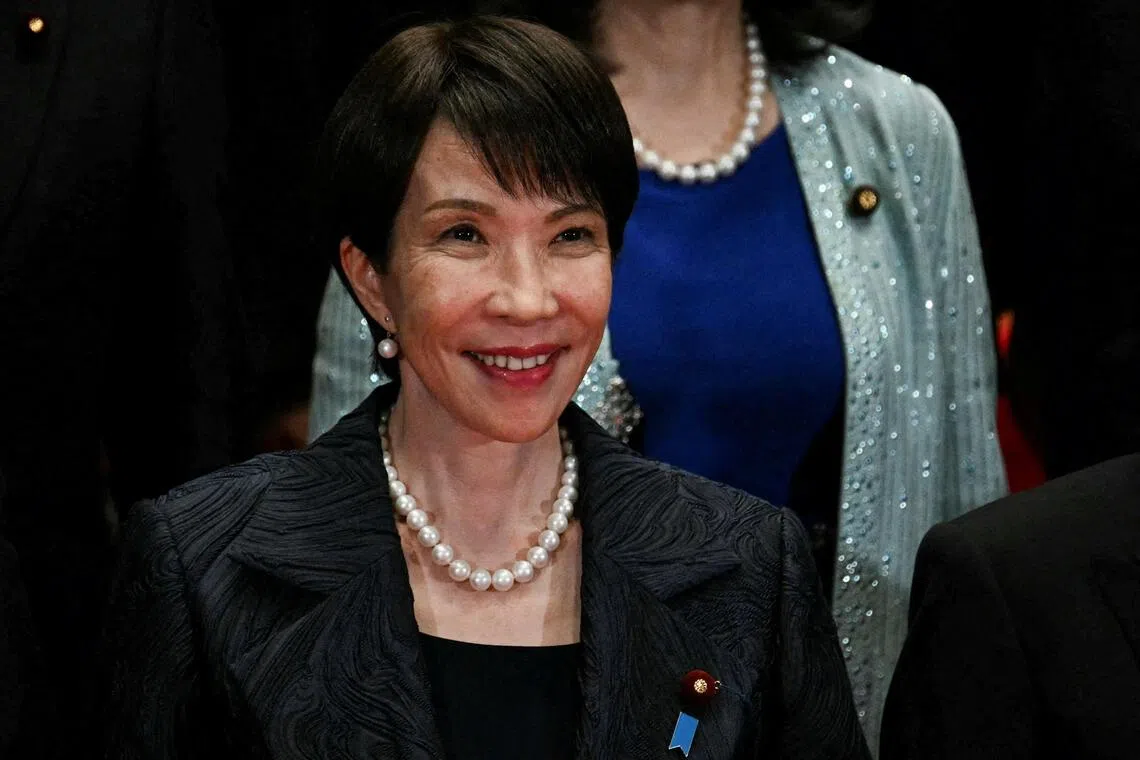 The package of more than 13.9 trillion yen (S$120 billion) marks Sanae Takaichi’s first major economic initiative since the advocate of big fiscal spending took office on Tuesday.