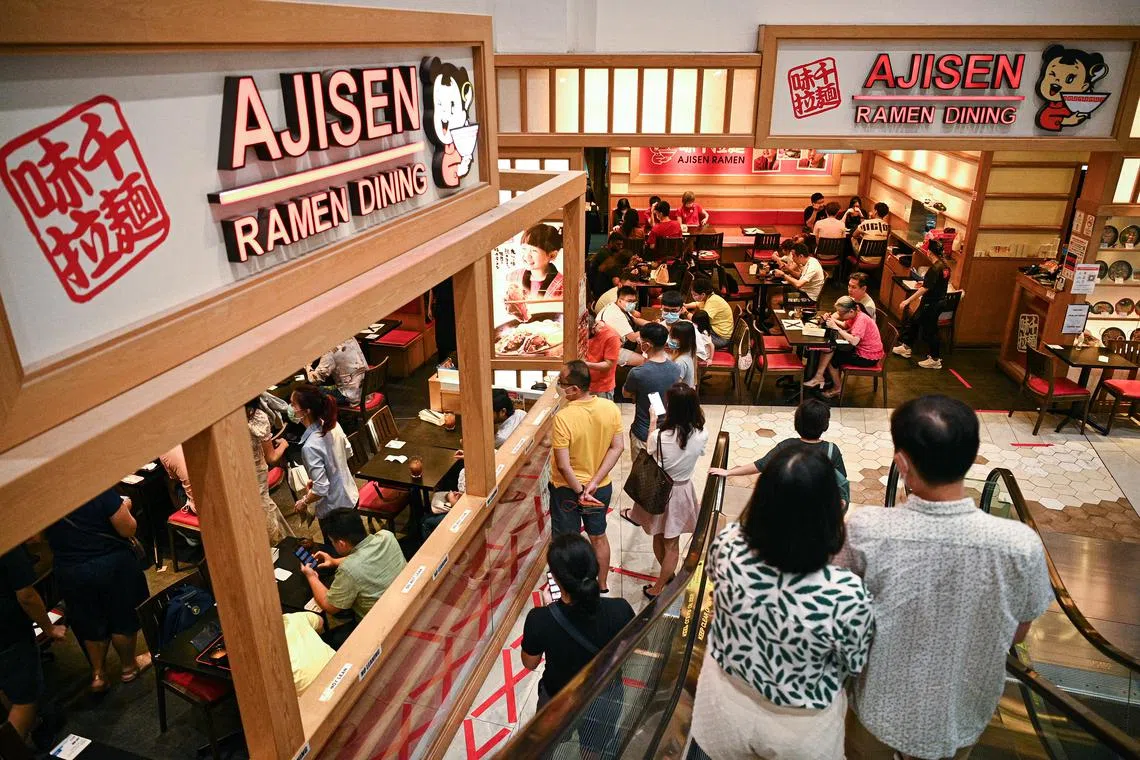 The group's existing brands, such as Yakiniku Shokudo, Ajisen Ramen and Menya Musashi, reported lower revenue.