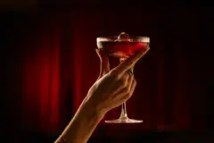 Main Character Energy is a whiskey-based drink under the Indulge: Empowered section.