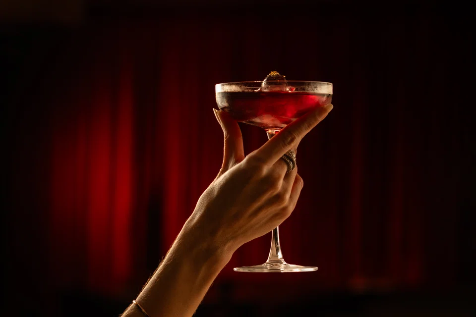 Main Character Energy is a whiskey-based drink under the Indulge: Empowered section.