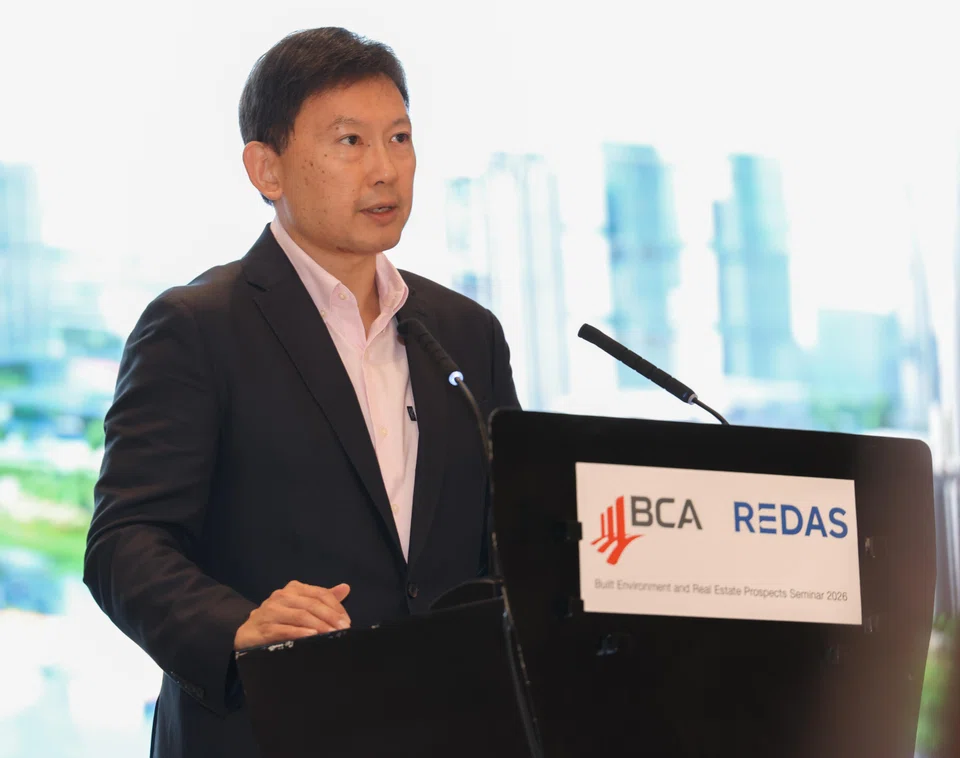 Minister for National Development Chee Hong Tat highlighted the need to boost productivity given the strong pipeline of construction projects.