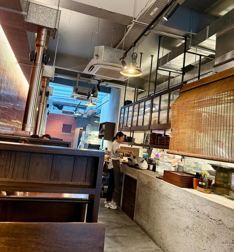 Joong San's no-frills interiors.