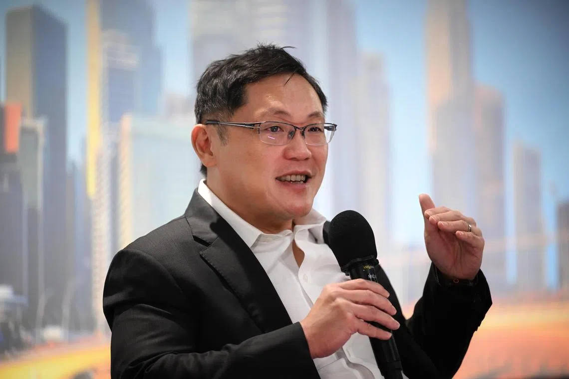 Challenges such as geopolitical uncertainties and higher business costs could have "dampened companies’ appetite to transform and grow” in 2024, says EnterpriseSG chairman Lee Chuan Teck at the statutory board's year in review.
