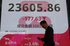 Hong Kong, Sydney, Singapore, Wellington and Jakarta stocks fell on Thursday while Tokyo, Shanghai, Seoul, Taipei and Manila shares rose.