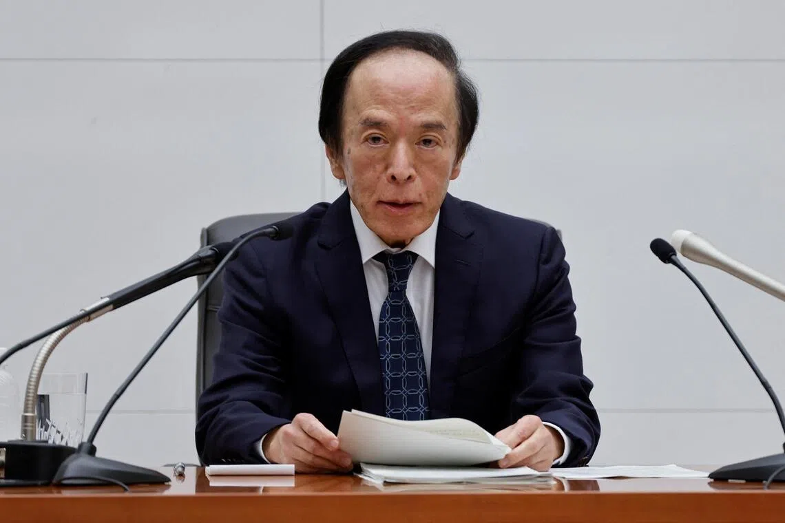 Bank of Japan governor Kazuo Ueda says: “As for the pace of how we adjust our monetary support, that will depend on economic, price, financial developments at the time.” 