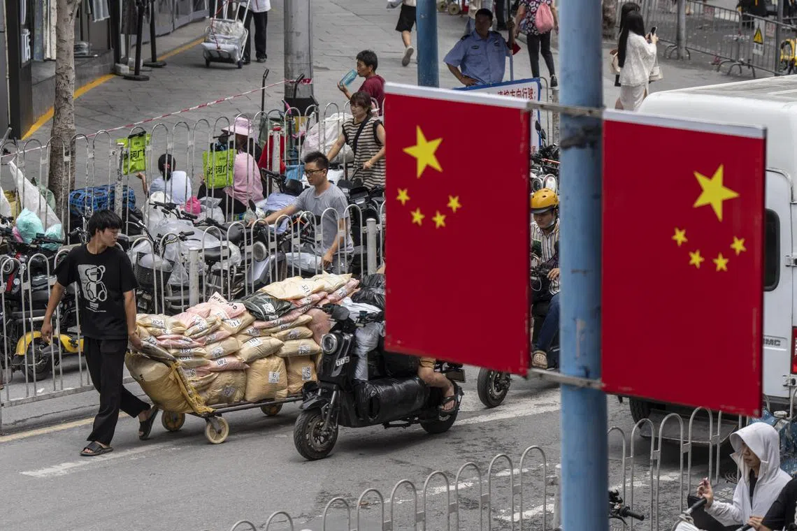 Xu Jianwei, a senior economist at Natixis Corporate & Investment Banking, says the spillover effects of the trade shocks could hit China's export sectors, leading to cuts in jobs and wages and weakening the purchasing power of Chinese households.  