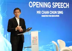 “With frequent tech disruptions, shortened half-life of skills and knowledge, and new jobs emerging every day – our workforce must retool, at scale and at speed,” says Education Minister Chan Chun Sing.