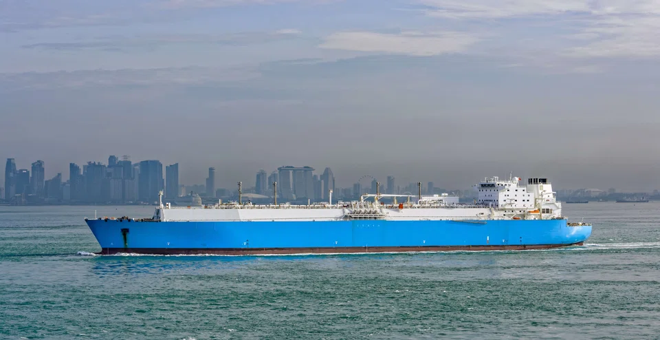 A LNG tanker in the Singapore Strait. Old energy hierarchies are giving way to new ones, presenting opportunities for Singapore and South-east Asia.